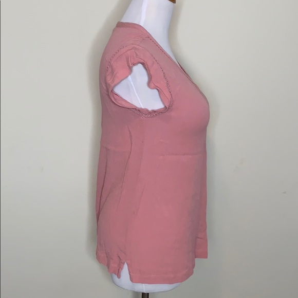 Buffalo David Bitton Blush Rose Top - Picture 4 of 8